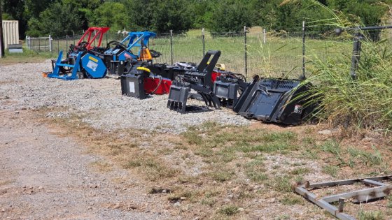 2024 进口 72 英寸滑移转向旋耕机 旋耕机