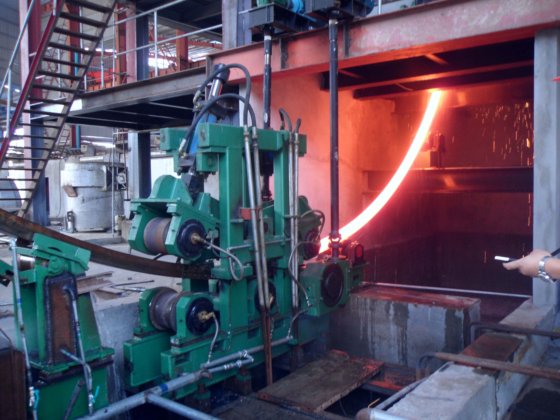 Équipement de coulée continue