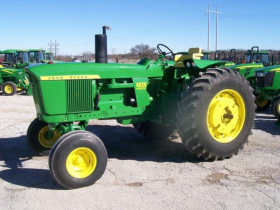 1971 John Deere 4020 in