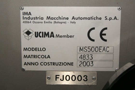 2003 IMA MS 500 EAC