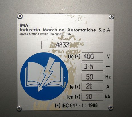 2003 IMA MS 500 EAC