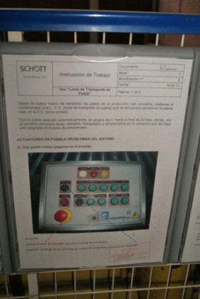 ESPAÑOL パレット輸送ライン