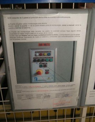 ESPAÑOL パレット輸送ライン