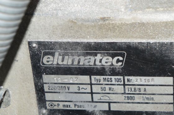 ELUMATEC MGS 105