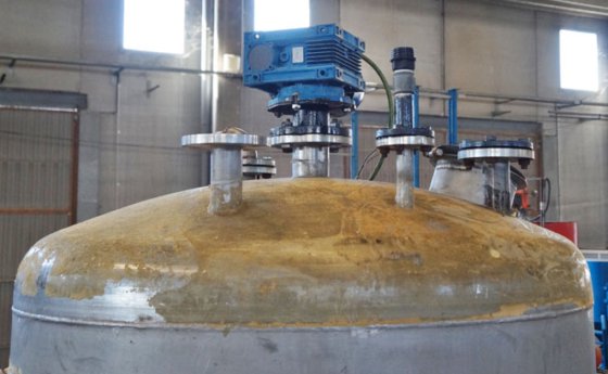 REACTOR DE ACERO INOXIDABLE