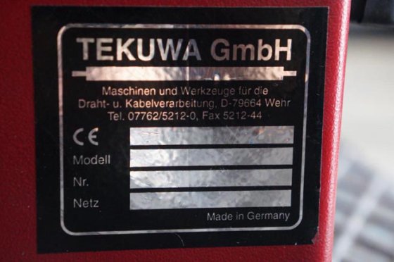 TEKUWA 電空圧式ケーブル切断・ストリップ機