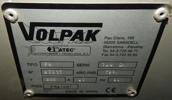1997 VOLPAK PK
