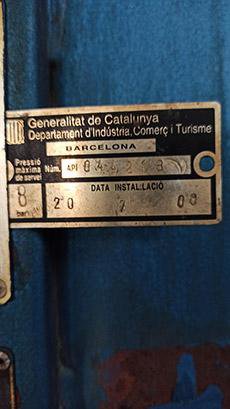 2000 IRUSA 蓄压压缩空气罐