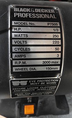 BLACK & CECKER PROFESSIONAL P7505