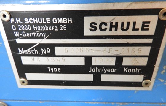 1988 SCHULE VA3645