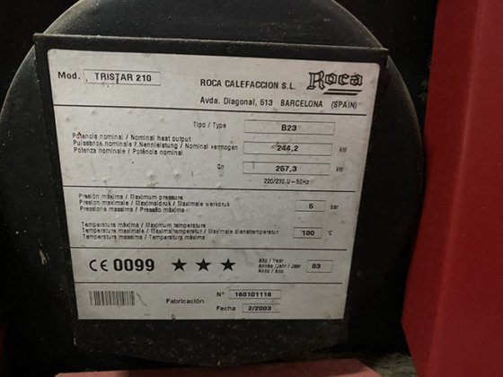 ロカ トライスター 210