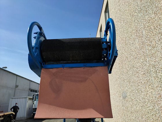 移動式コンベアベルト