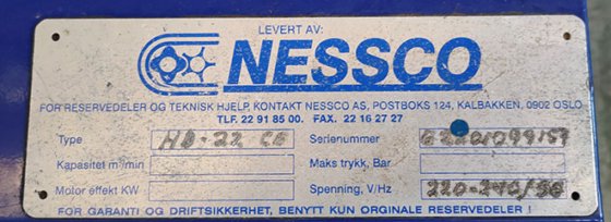 2001 HANKISON HD22aCE-G