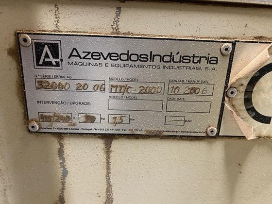 2006 AZEBEDOS INDUSTRIA MT/C-2000