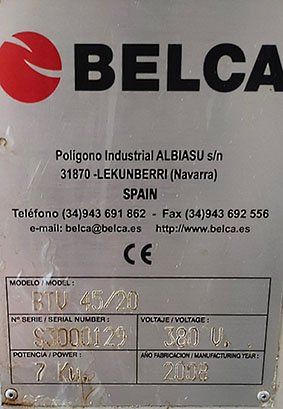 2008 BELCA BTV-45/20