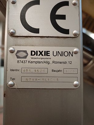 1995 DIXIE UNION 495 NOVA-切片机