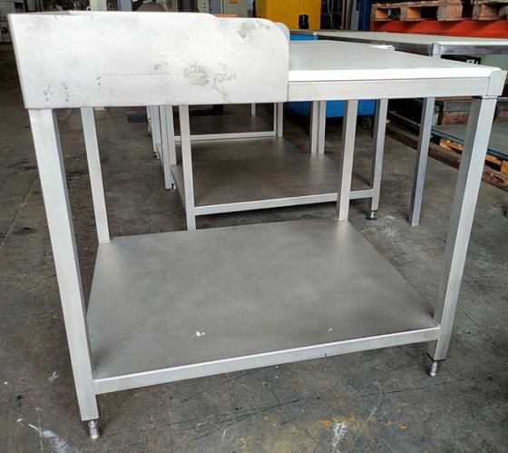 带工作台面的不锈钢工作台