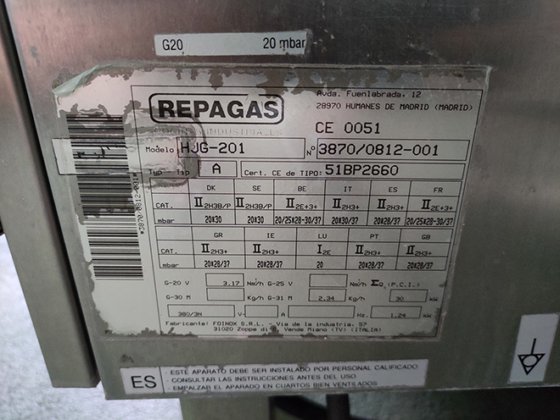 REPAGAS HJG-201