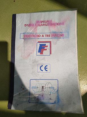 2018 フラテッリ フェリ クラッシャー ミル