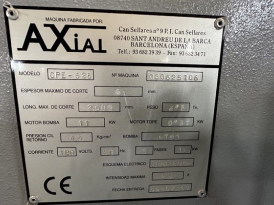 2003 アクシアル CPE-625