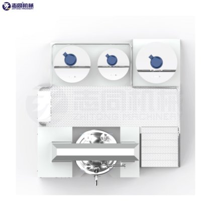 歯磨き粉のための機械真空 emulsifer のミキサー機械を作る歯磨き粉