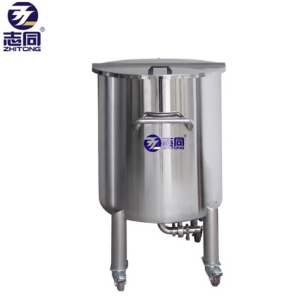 用于材料储存的开盖不锈钢移动式 SUS 储罐