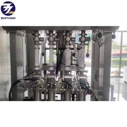 高精度全自动 4 头液体乳液膏霜灌装机 CE 认证