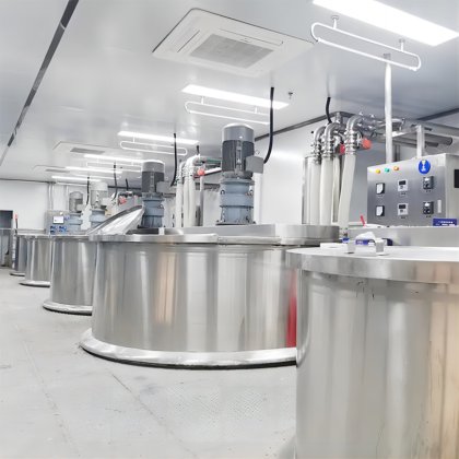 带 CE、GMP 证书的餐具洗涤剂制造液体乳化搅拌釜供应商