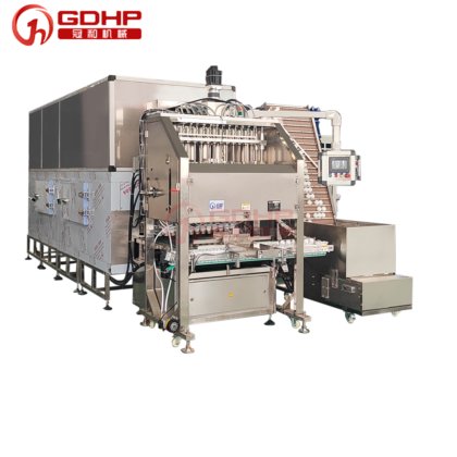 带伺服电机控制的软膏热液灌装冷却机