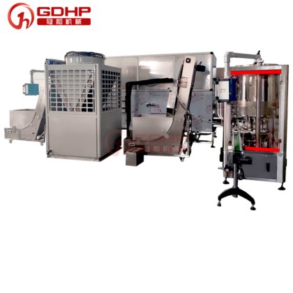 带伺服电机控制的软膏热液灌装冷却机