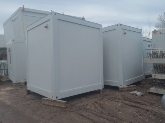 Polier Aufenthalt Container