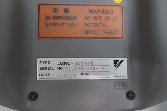Yaskawa JZNC-XPP40E-1 Programación Teach Pendant