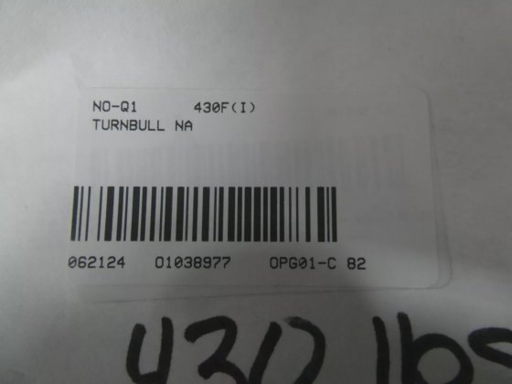 Turnbull Projection Heater 403000btu 2-1/2in