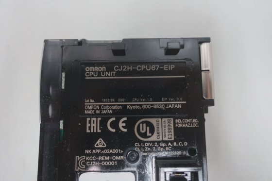 Omron CJ2H-CPU67-EIP Programmable Controller Module