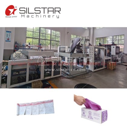 Overlap Draw Tape Bag with