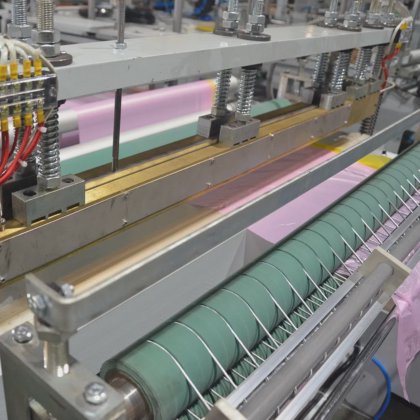 Draw Tape Bag Making Machine