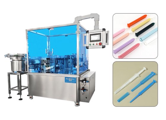 注射器灌装旋盖机妇科凝胶