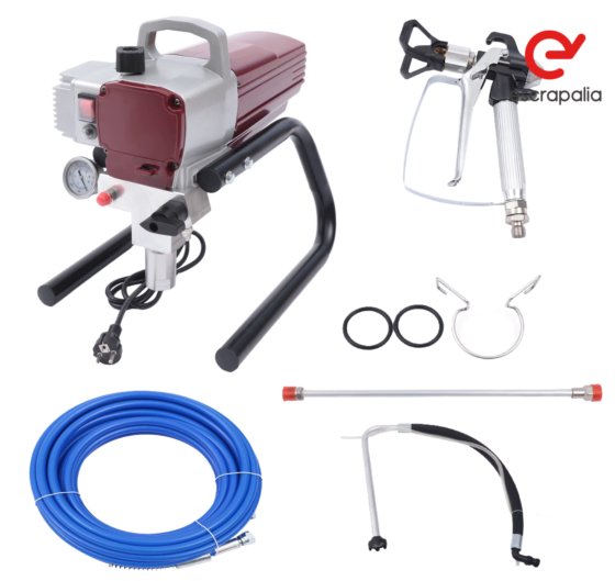 带 10 米软管的专业无气喷涂设备（新）