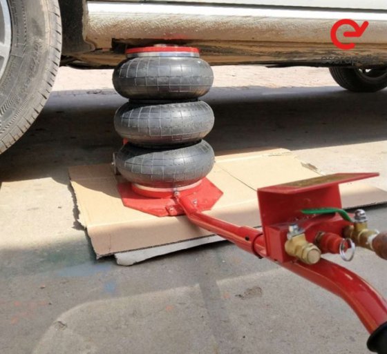 3 吨可调式气动千斤顶，带三重气囊（新）