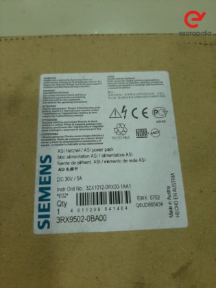 PLC AS-インターフェース電源 シーメンス