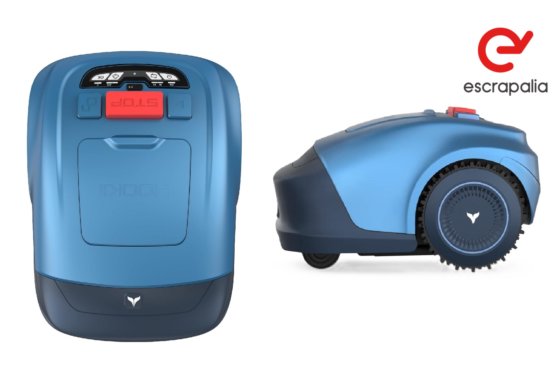 带充电底座和附件的自主机器人割草机（新）