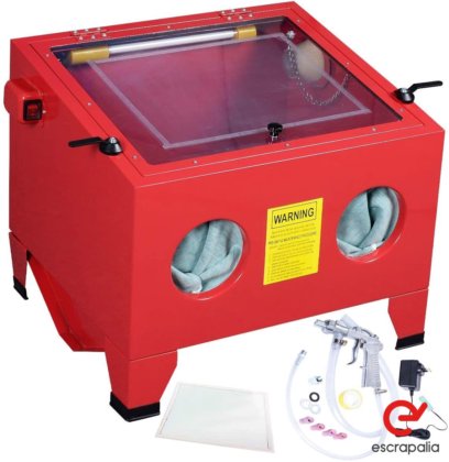 Metal Pressure Sandblasting Booth (New)