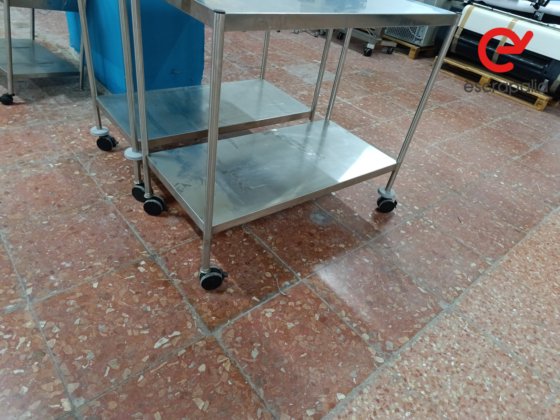 長方形のステンレス鋼テーブル