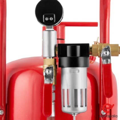 带 40 升水箱的喷砂机（新）