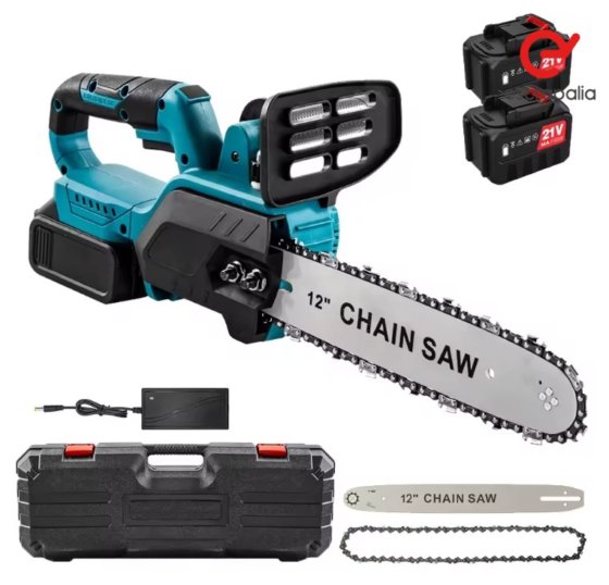 各種剪定用バッテリー式電動チェンソー2台ロット（新品）