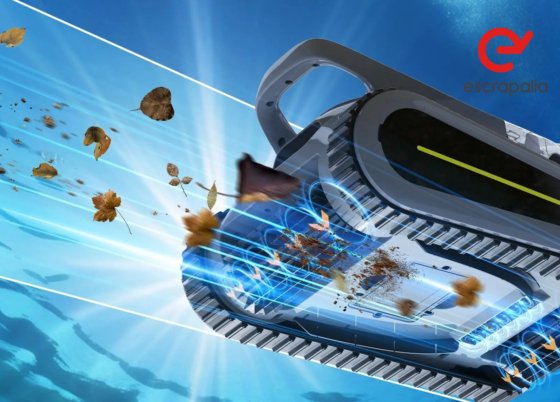 用于吸尘和清洁泳池的电池供电自主机器人（新品）