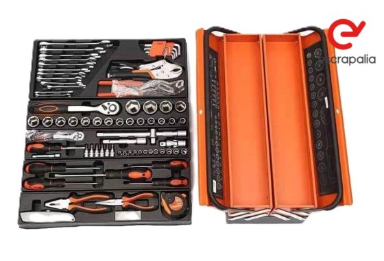 带工具的折叠式金属箱（新）