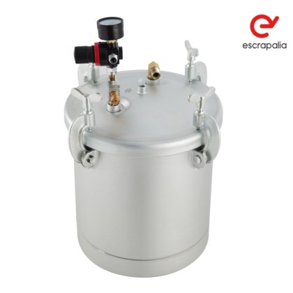 带 10 升压力罐和喷枪的喷漆设备（新）