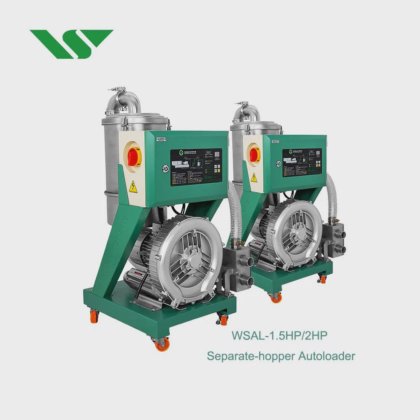 Plastic Material Self Contained Hopper Loader for Injection Machine ...