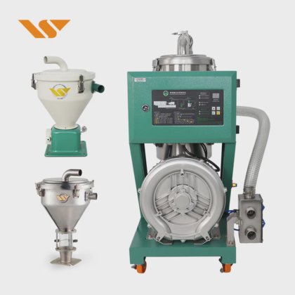 Small Conveying System Single-Phase Material Plastic Feeder Loaders for ...